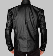 Load image into Gallery viewer, Men Black Batman Beyond Leather Jacket