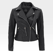 Load image into Gallery viewer, Nikki Roumel Leather Jacket