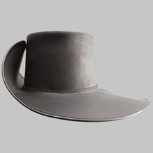 Load image into Gallery viewer, Men Black Genuine Leather Pirate Hat