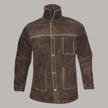 Load image into Gallery viewer, Heavy Duty Leather Welding Jacket