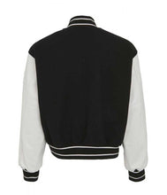 Load image into Gallery viewer, Varsity Givenchy Logo Jacket in Black & White