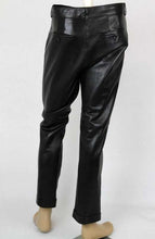 Load image into Gallery viewer, Men’s Black Authentic Genuine Leather Pants