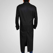 Load image into Gallery viewer, Black coat worn by a person