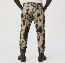 Load image into Gallery viewer, Men's Brown Cowhide Leather Pants With Hair On Hide Western Cowboy Style