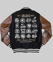Load image into Gallery viewer, Peter Men Brown Varsity Jacket