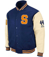 Load image into Gallery viewer, Syracuse S Varsity Letterman Jacket