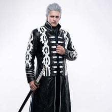 Load image into Gallery viewer, Vergil Cosplay Coat From Devil May Cry 5