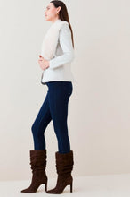 Load image into Gallery viewer, White Fur Leather Blazer for Women