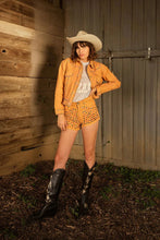 Load image into Gallery viewer, Women's Brown Spiked Studded Retro Silver Motorcycle Leather Jacket