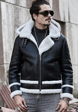 Load image into Gallery viewer, aviator bomber jacket mens