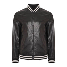 Load image into Gallery viewer, genuine leather varsity bomber jacket
