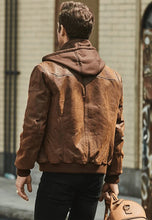 Load image into Gallery viewer, brown leather jacket for sale
