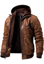 Load image into Gallery viewer, Brown Bomber Jackets For Men