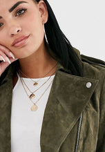 Load image into Gallery viewer, Women’s Green Suede Leather Biker Jacket
