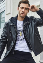 Load image into Gallery viewer, cheap biker jacket