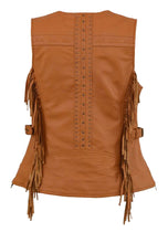 Load image into Gallery viewer, womens leather vest for sale