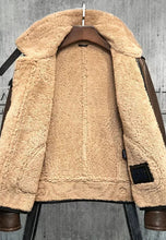 Load image into Gallery viewer,  Men's Shearling Coat