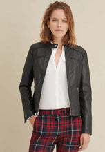Load image into Gallery viewer, Women's Black Leather Jacket