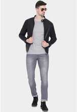 Load image into Gallery viewer, Men's Black Leather Jacket