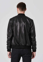 Load image into Gallery viewer, Men's Bomber Jacket Double Zipper