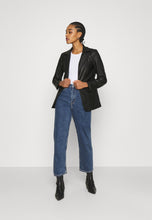 Load image into Gallery viewer, Women’s Black Leather Blazer
