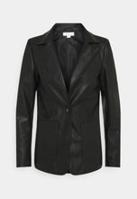 Load image into Gallery viewer, Women’s Black Leather Blazer