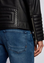 Load image into Gallery viewer, leather biker jacket in uk
