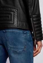 Load image into Gallery viewer, leather biker jacket in uk