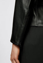 Load image into Gallery viewer, Men's Black Biker Jacket