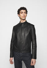 Load image into Gallery viewer, Classic Leather Biker Jacket