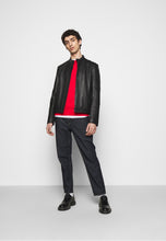 Load image into Gallery viewer, Men's Black Leather Jacket