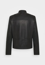 Load image into Gallery viewer, biker jacket black