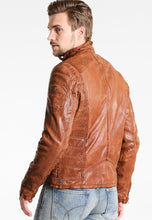 Load image into Gallery viewer, Leather Biker jacket for sale