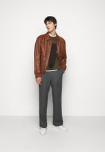 Load image into Gallery viewer, brown leather jacket mens
