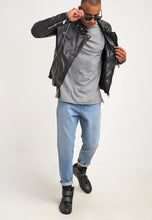 Load image into Gallery viewer, Quilted Leather Jacket