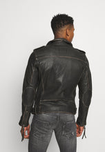 Load image into Gallery viewer, Distressed Biker Jacket

