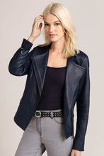 Load image into Gallery viewer, Women’s Black Leather Jacket