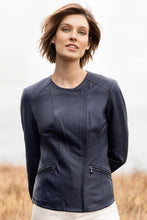 Load image into Gallery viewer, Women’s Black Leather Jacket