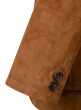 Load image into Gallery viewer, Men’s Tan Brown Suede Leather Blazer