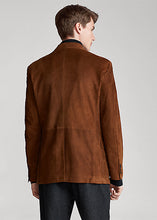 Load image into Gallery viewer, Men’s Tan Brown Suede Leather Blazer
