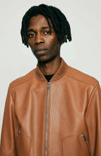 Load image into Gallery viewer, vintage brown bomber jacket