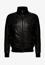 Load image into Gallery viewer, cheap mens black bomber jacket