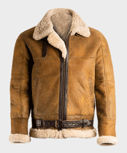 Load image into Gallery viewer, Men's B3 Aviator Shearling Jacket