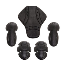 Load image into Gallery viewer, Men’s Black Padded Biker Genuine Leather Shirt