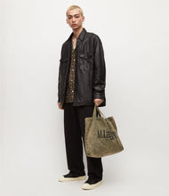 Load image into Gallery viewer, Men’s Oversized Black Genuine Sheepskin Leather Shirt