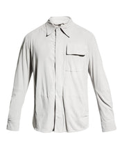 Load image into Gallery viewer, Men’s White Suede Genuine Leather Shirt
