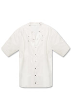 Load image into Gallery viewer, Trendy Men's White Leather Shirt Oversized