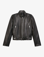Load image into Gallery viewer, Men’s Black Leather Jacket