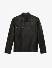 Load image into Gallery viewer, Men’s Black Leather Shirt
