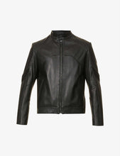 Load image into Gallery viewer, leather jacket black